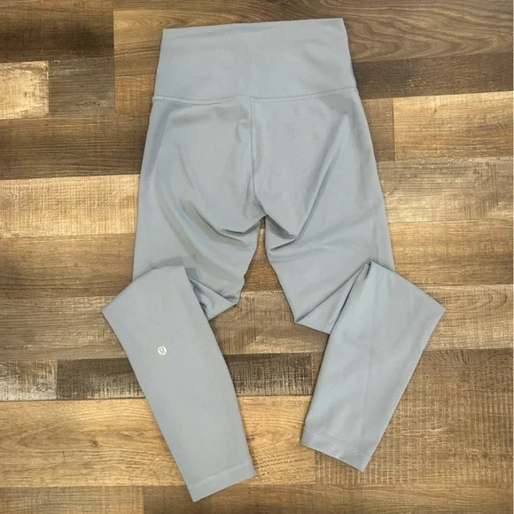 Lululemon Wunder Train High-Rise Tight 28" - Washed Denim - Picture 9 of 10